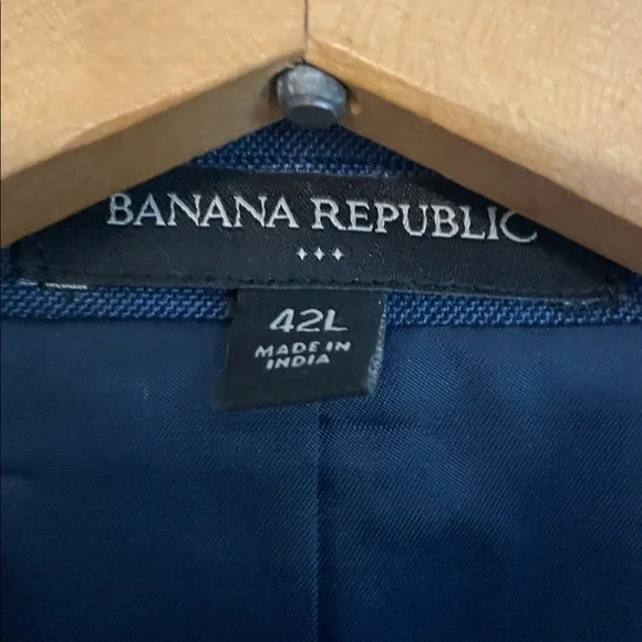 Banana Republic Navy Suit